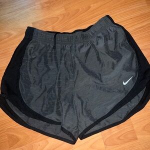 Nike Black Athletic Shorts with Moisture-Wicking Fabric
